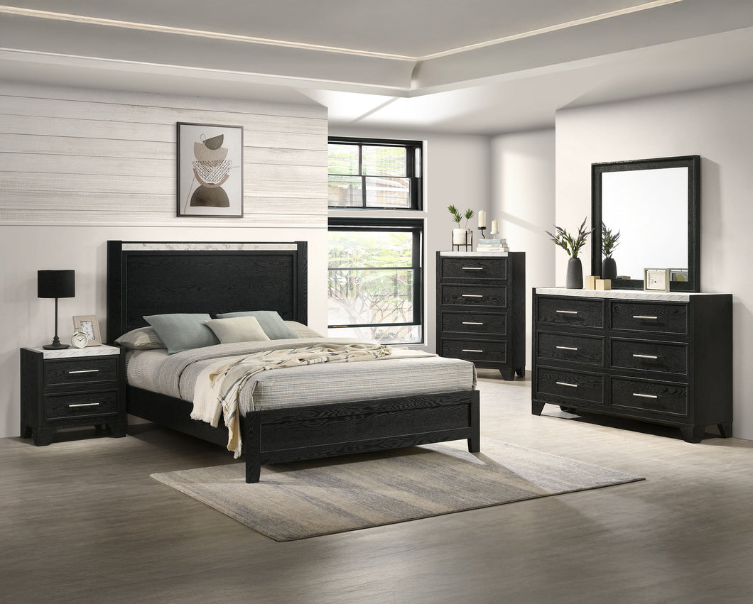 Lamar - Nightstand - Black