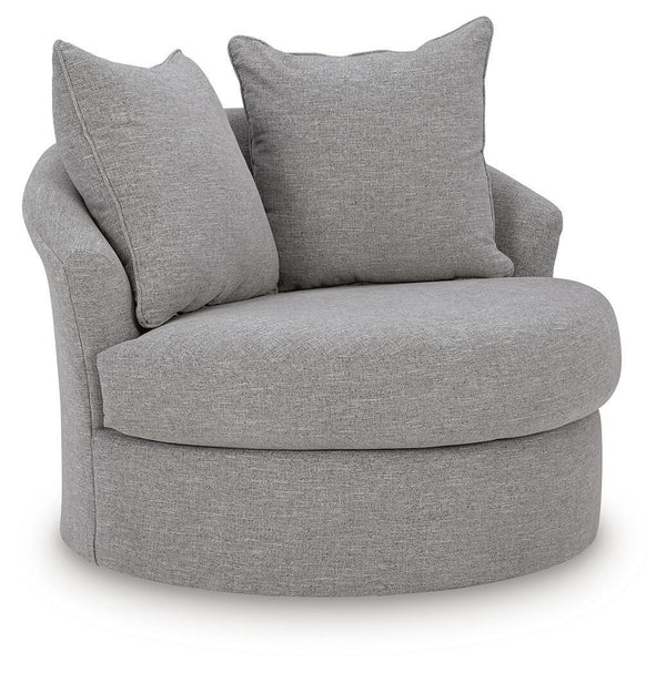 UrbanCrest Swivel Accent Chair Pewter