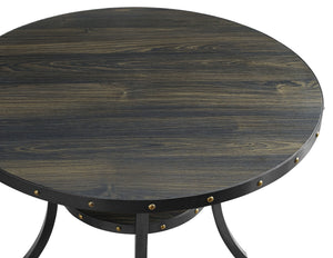 Crispin - Round Dining Table - Smoke - Wood