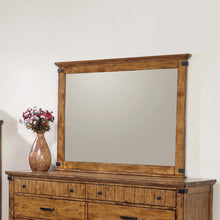 Brenner - Dresser Mirror - Rustic Honey