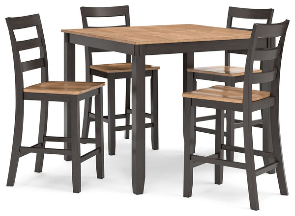 Gesthaven Dining Room Counter Table Set