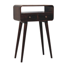Solid Wood Curved Console Table