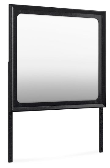 Londer - Bedroom Mirror - Black