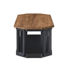 Decker - 3 Piece Occasional Set (1 Coffee & 2 End Tables) - Brown / Black