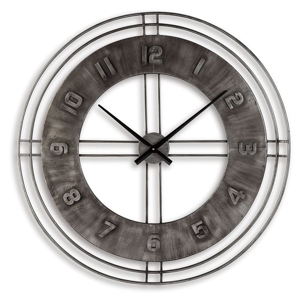 Ana Sofia Wall Clock Antique Gray