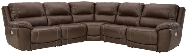 Dunleith 5 Piece Power Reclining Sectional