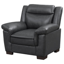 Arabella - Upholstered Padded Arm Accent Chair - Gray