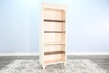 Pasadena - Bookcase Open - Buckskin / Marble White