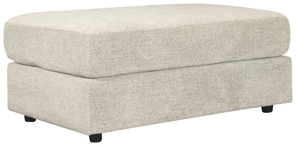 Soletren Oversized Accent Ottoman Stone