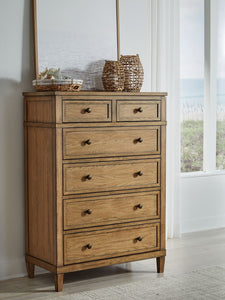 Sharlance - Brown - Six Drawer Chest