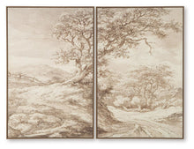 Stormish - Wall Art Set (Set of 2) - Beige / Brown