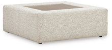 Ashbourne Estate - Oversized Accent Ottoman - Snowstone