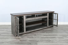 Homestead Hills - Media Console - Tobacco Leaf / Gray