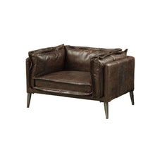 Porchester - Chair - Distress Chocolate Top Grain Leather