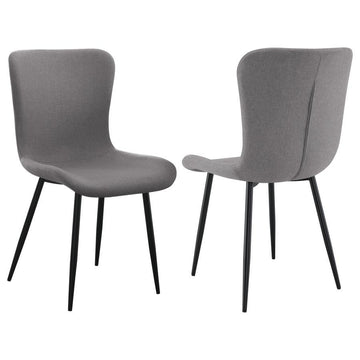 Horizon - Upholstered Dining Side Chair (Set of 2) - Taupe
