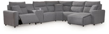 ModMax II - Salt And Pepper - Reclining Sectional