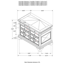 Hartshill - 5-Drawer File Cabinet - Burnished Oak