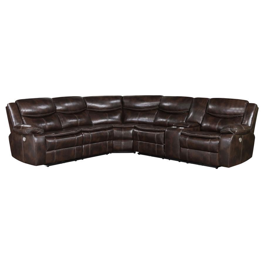 Sycamore - Upholstered Power Reclining Sectional Sofa