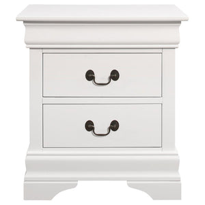 Louis Philippe - Two-drawer Nightstand