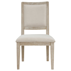 Trofello - Cushioned Dining Side Chair (Set of 2) - White Washed