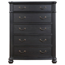 Celina - 5-Drawer Bedroom Chest - Black