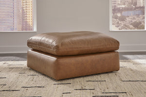 Emilia - Caramel - Oversized Accent Ottoman