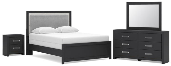 Maeling Upholstered Panel Bedroom Set