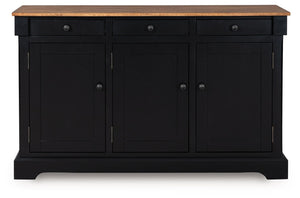Wildenauer - Brown / Black - Dining Room Buffet