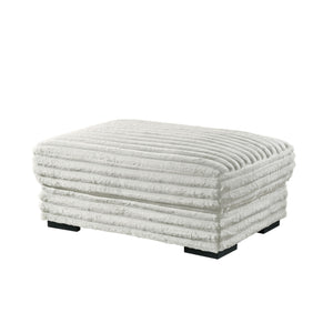 Embrace - 41" Ottoman - White