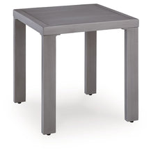 Half Moon Beach - Square End Table - Gray