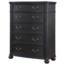 Celina - 5-Drawer Bedroom Chest - Black