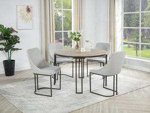 Verano - Dining Table - Natural / Black