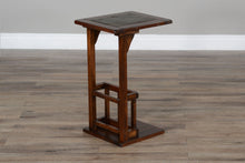 Santa Fe - Savannah 12.5" Traditional Wood Table - Dark Chocolate