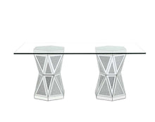 Noralie - Dining Table - Mirrored - Glass