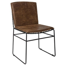 Abbott - Metal Dining Side Chair (Set of 2) - Antique Brown