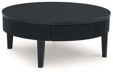 Marstream - Round Cocktail Table - Black