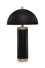 Lemland - Metal Table Lamp - Black / Gold Finish