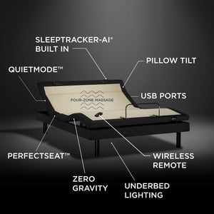 Tempur-Pedic - Ergo Extend Smart Base - King - White