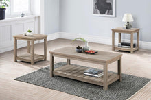 Colter - 3 Piece Engineered Wood Coffee Table Set - Greige