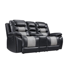 Nikko - Console Loveseat With Dual Recliners