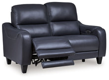 Mercomatic - Power Reclining Loveseat With Adj Headrest