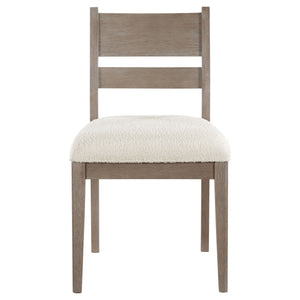 Cornelia - Wood Dining Side Chair (Set of 2) - Coastal Gray