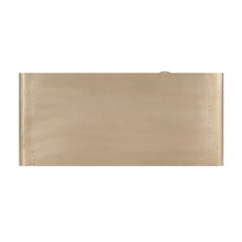 Danton - Executive Writing Desk - Gold Aluminum