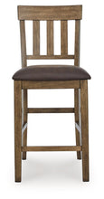 Urbinforte - Upholstered Barstool (Set of 2) - Light Brown
