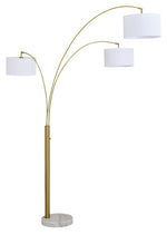 Valo - Metal Arc Lamp - Gold Finish