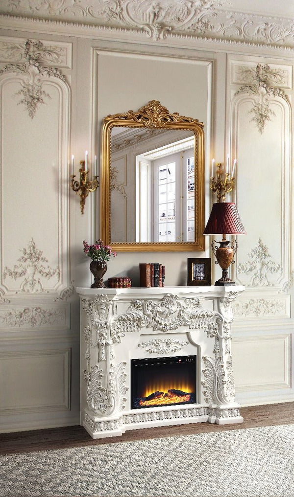 Adara Fireplace Antique White