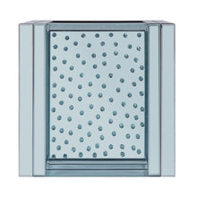 Nysa - 24" End Table - Mirrored & Faux Crystals