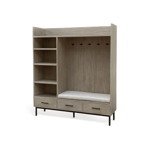 Jenny Bench Hall Tree Wheat