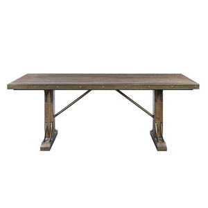 Raphaela - Dining Table - Weathered Cherry Finish