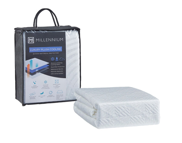Advanced Protector Queen Mattress Protector (Set of 4) White
